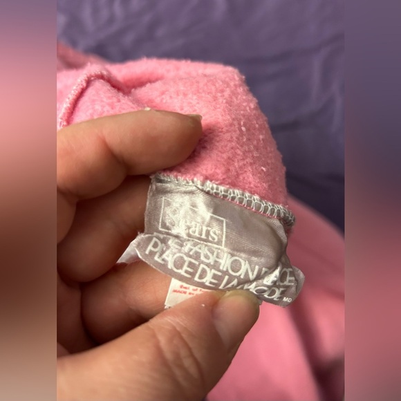 Vintage jumpsuit pink and white size 10 Sears Fashion - Picture 6 of 7